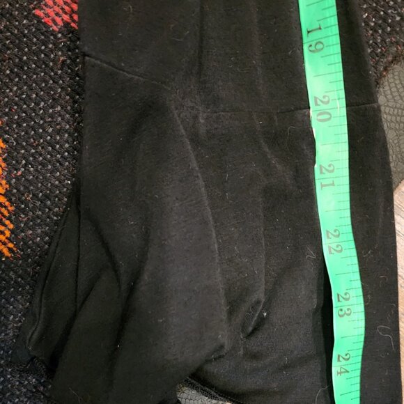 Black Flowy Long-Sleeve Babydoll Top XXL 100% Cotton Womens Boho Style With Scoo - Picture 15 of 16